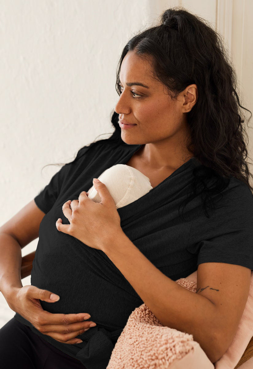 Summer Mother and Child Short-Sleeve Postpartum Nursing Top