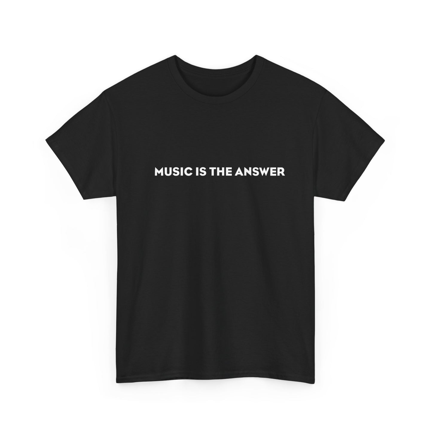 Music Is The Answer, Heavy Cotton T-Shirt