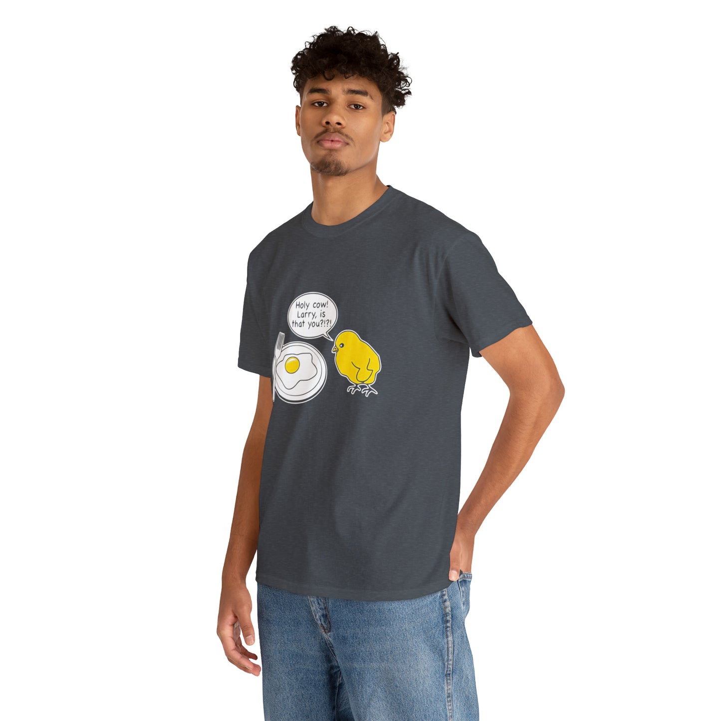 Chicken and the Egg Funny Cotton T-Shirt