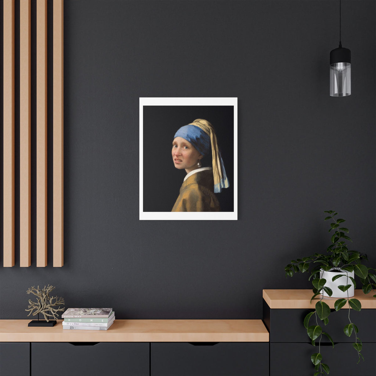 Liberal Woman from the Paris Riots (2026) Art Print on Satin Canvas, Stretched