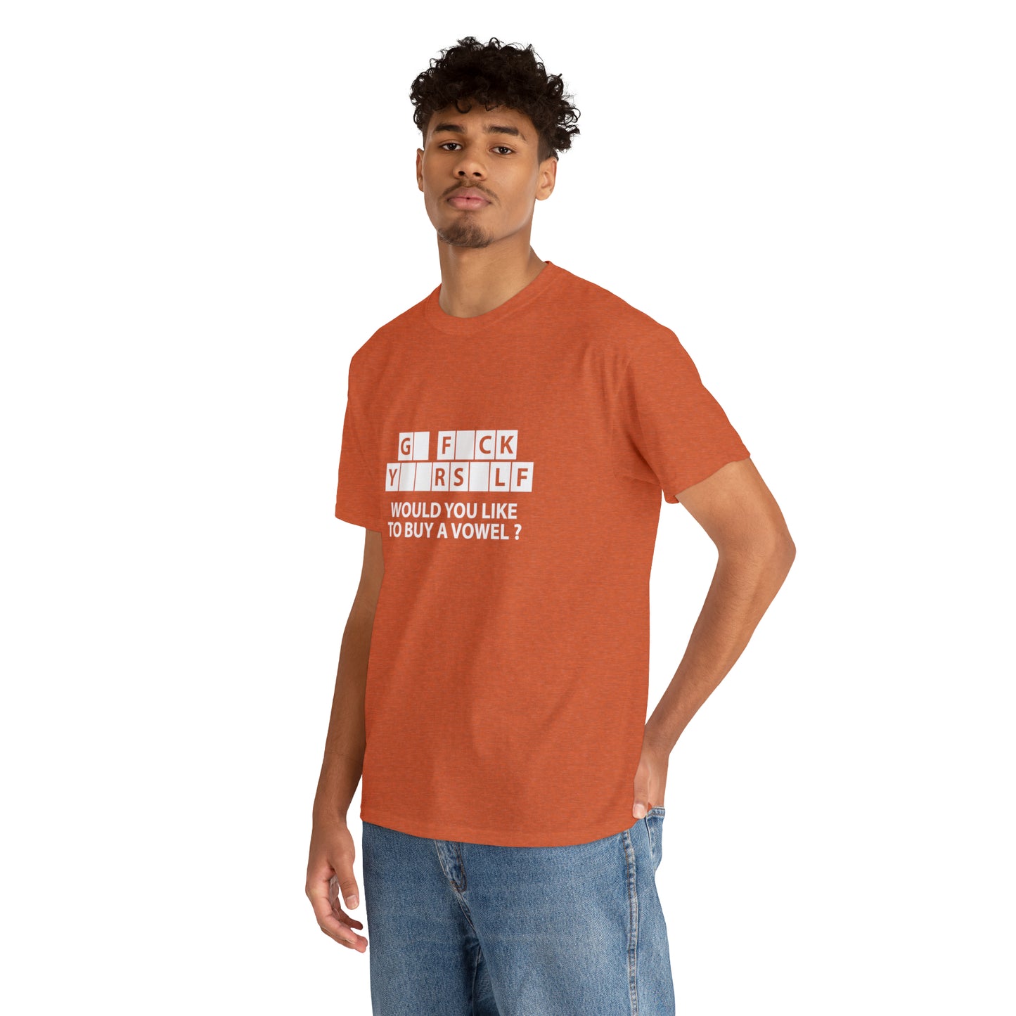 Would You Like To Buy a Vowel? Sarcastic Funny T-Shirt