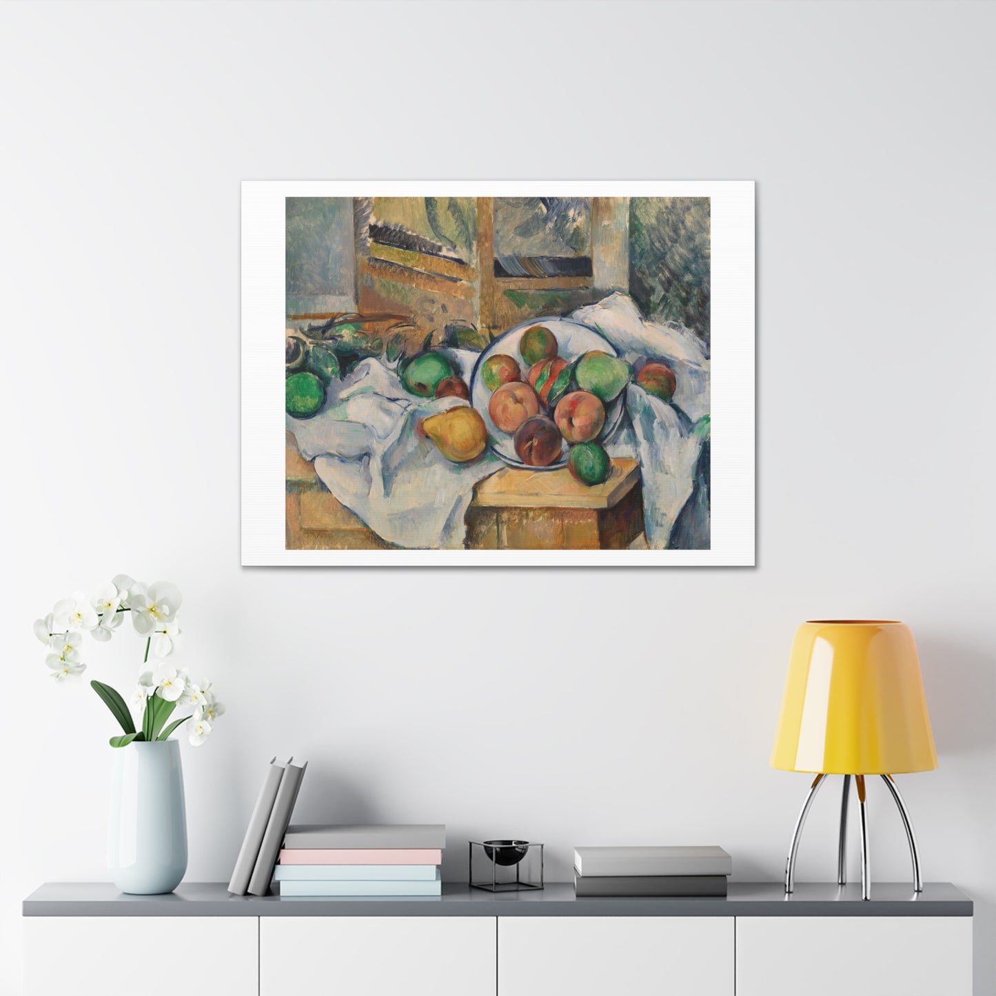 A Table Corner 'Un Coin de Table' (1895) by Paul Cézanne, Canvas Art Print from the Original