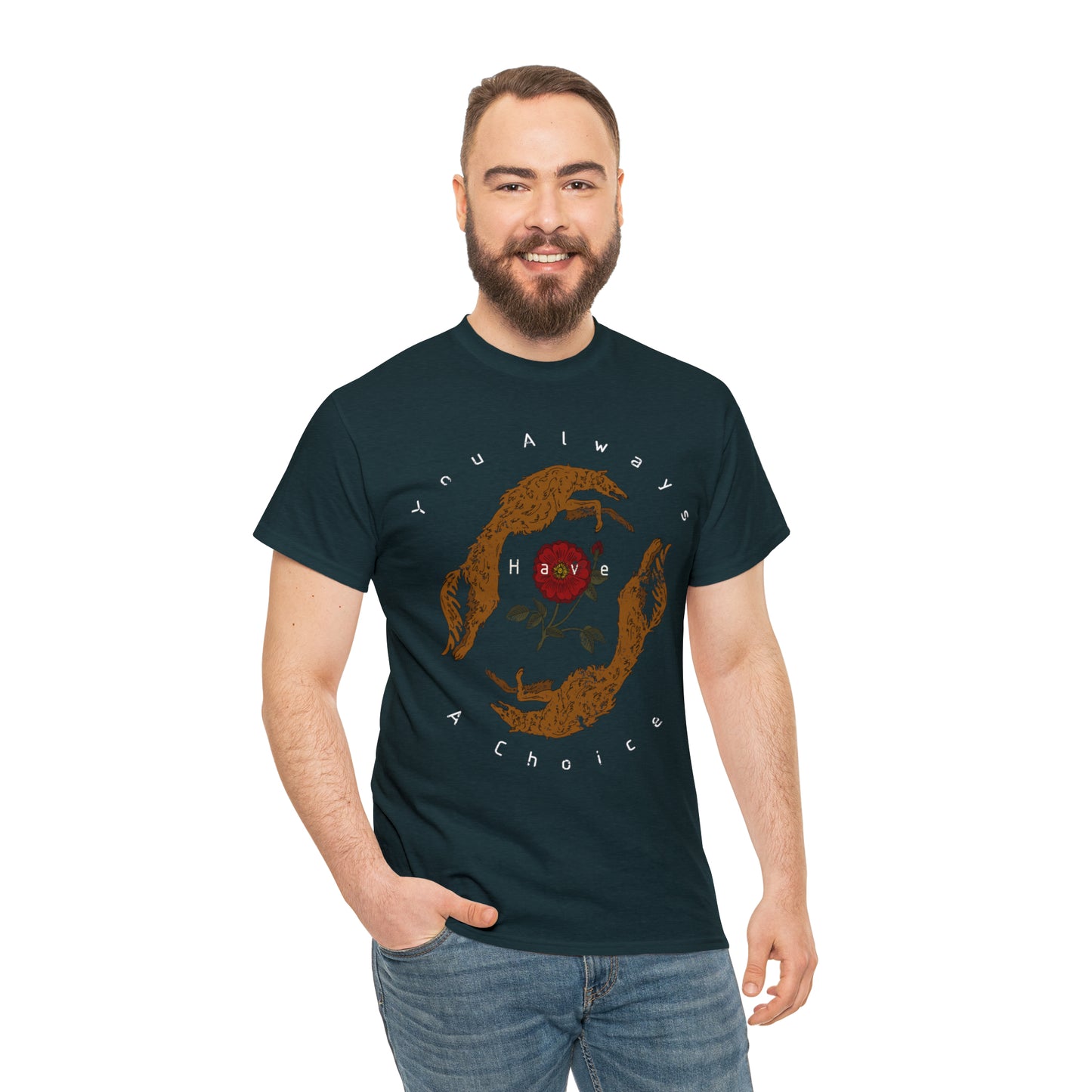 You Always Have a Choice, Two Dogs Design T-Shirt
