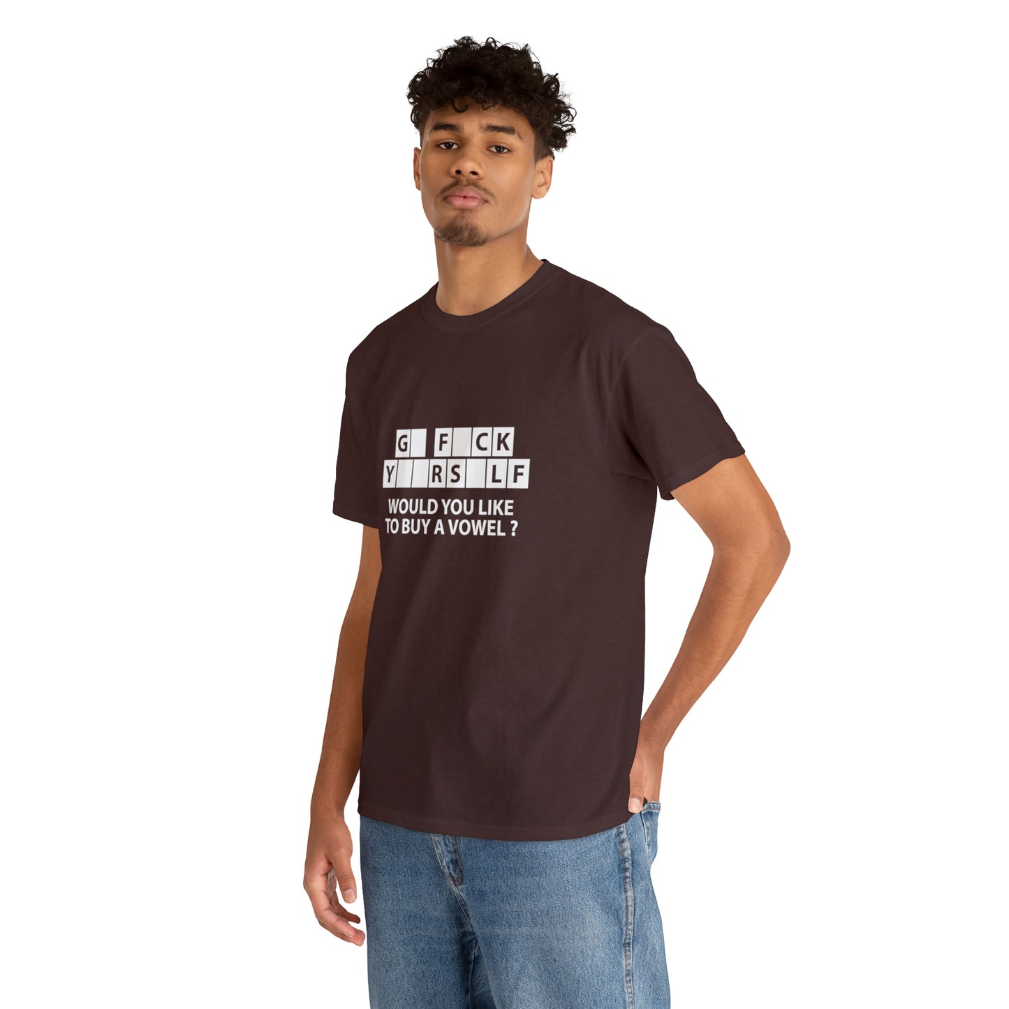 Would You Like To Buy a Vowel? Sarcastic Funny T-Shirt
