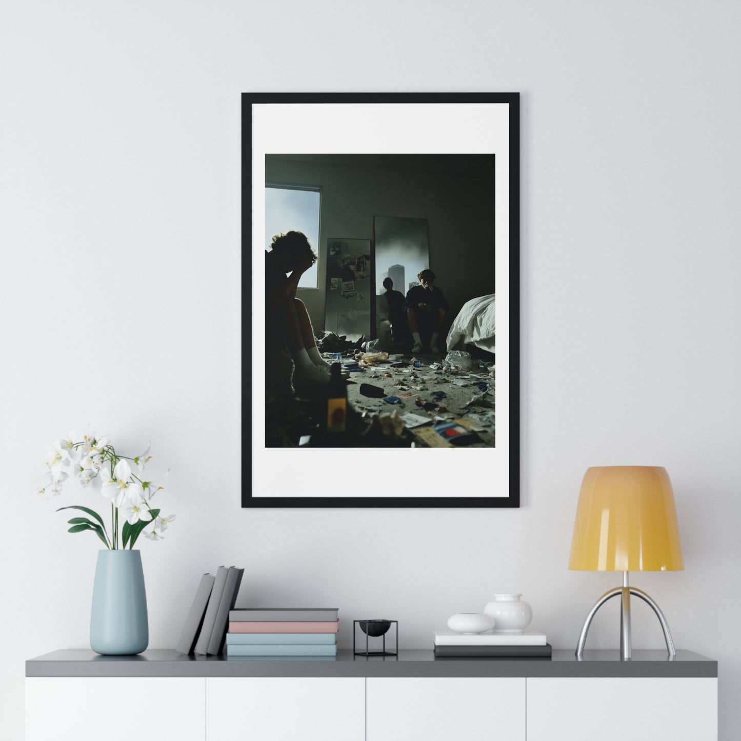 Raw Art III 'Designed by AI' Framed Art Print