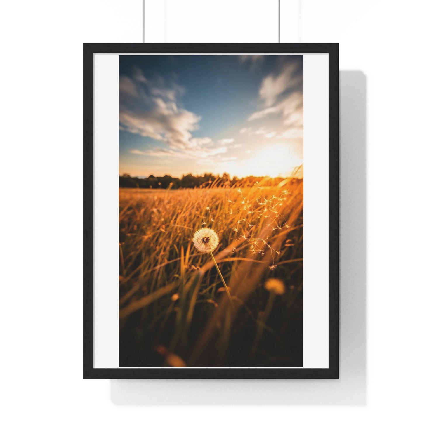 Divine Moment 'Designed by AI' Framed Art Print