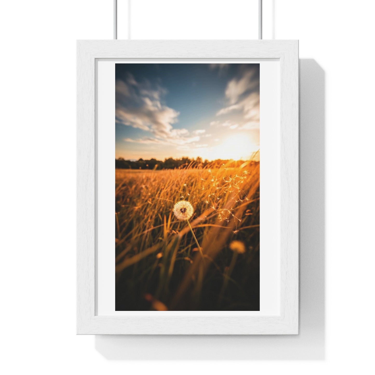 Divine Moment 'Designed by AI' Framed Art Print