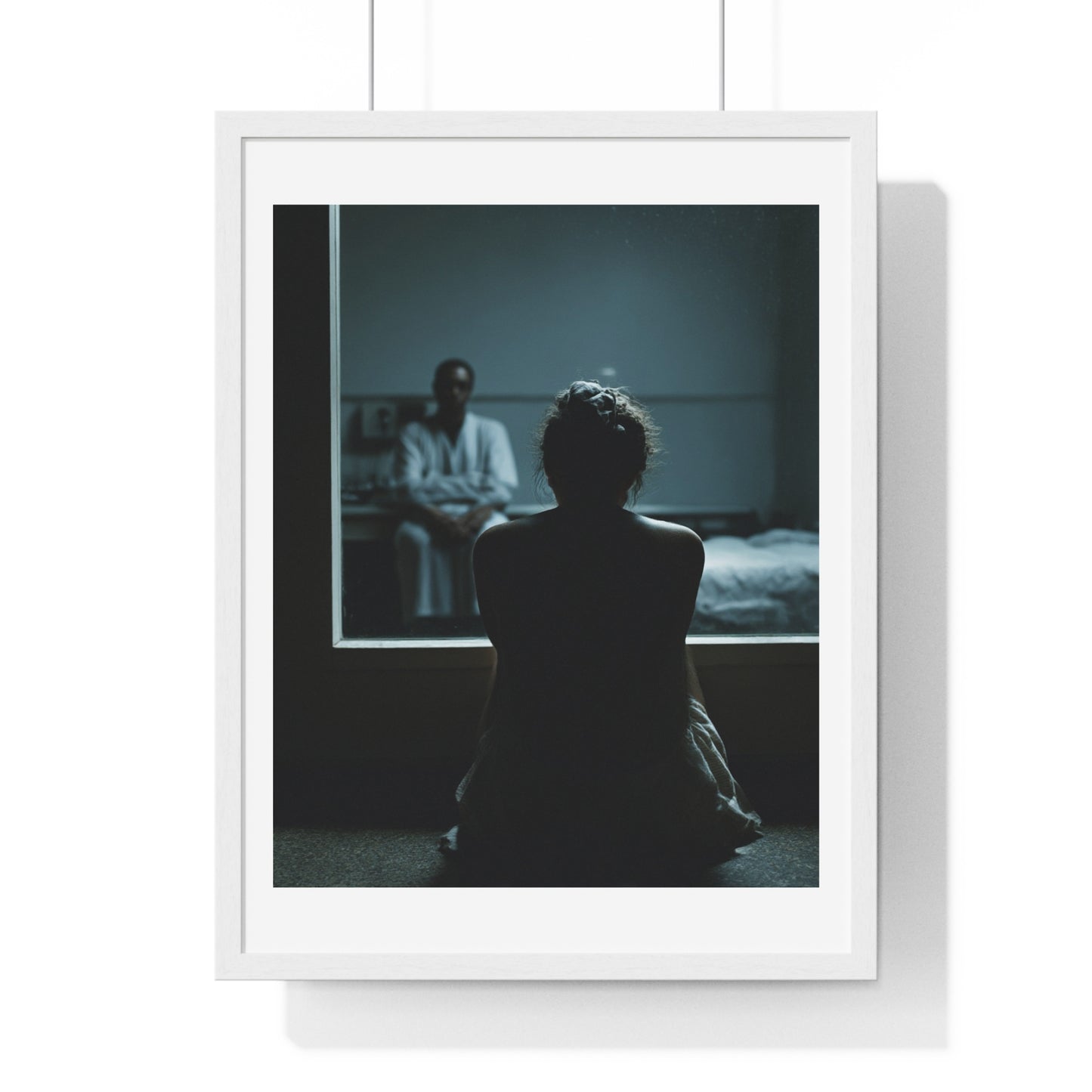 Raw Art IV 'Designed by AI' Framed Art Print
