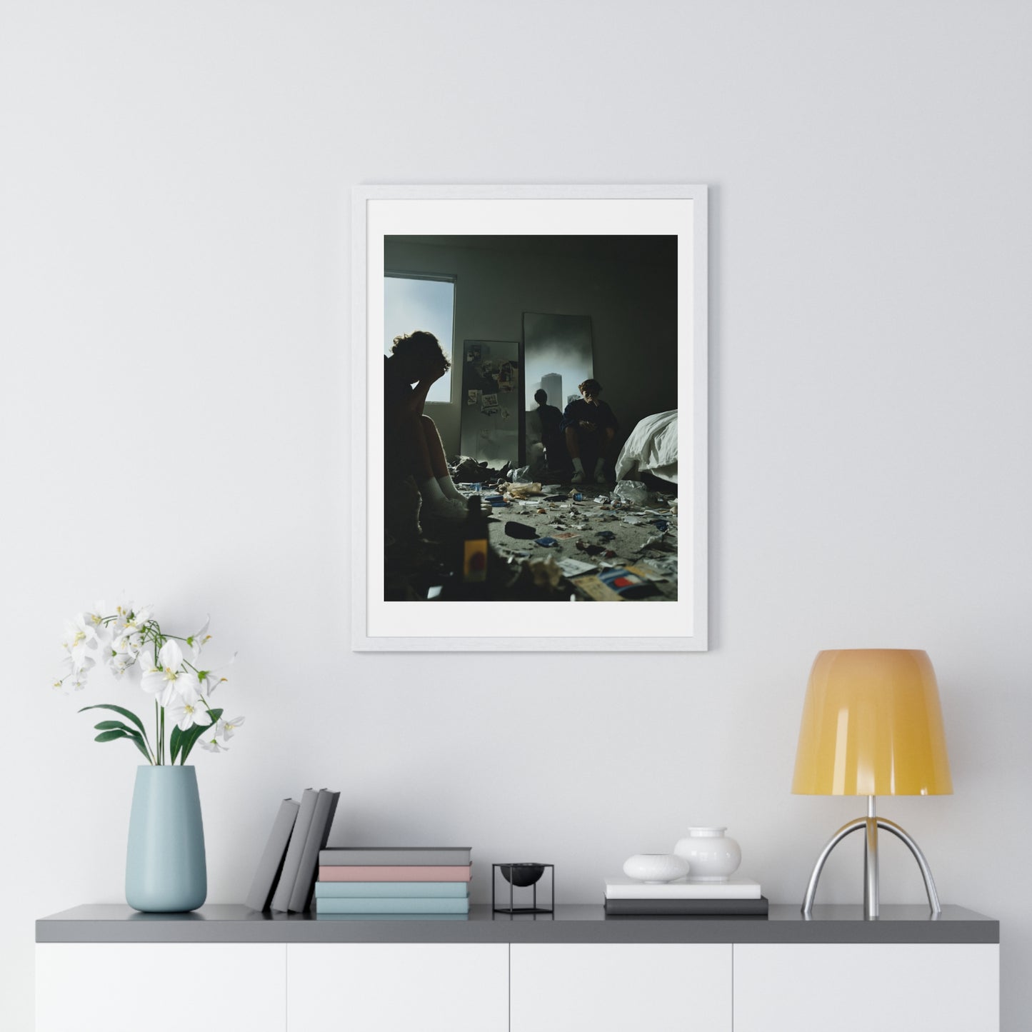 Raw Art III 'Designed by AI' Framed Art Print
