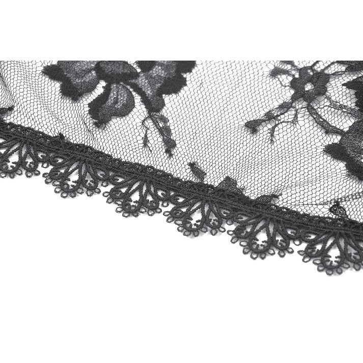 Dark in Love Thalassa Floral Lace Draped Arm Warmer Sleeves