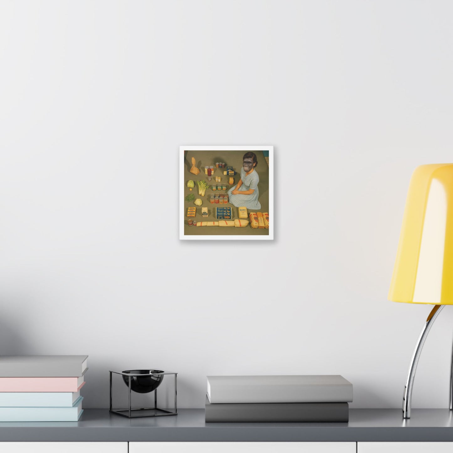 Grotesque Theatre 'Designed by AI' Canvas Art Print