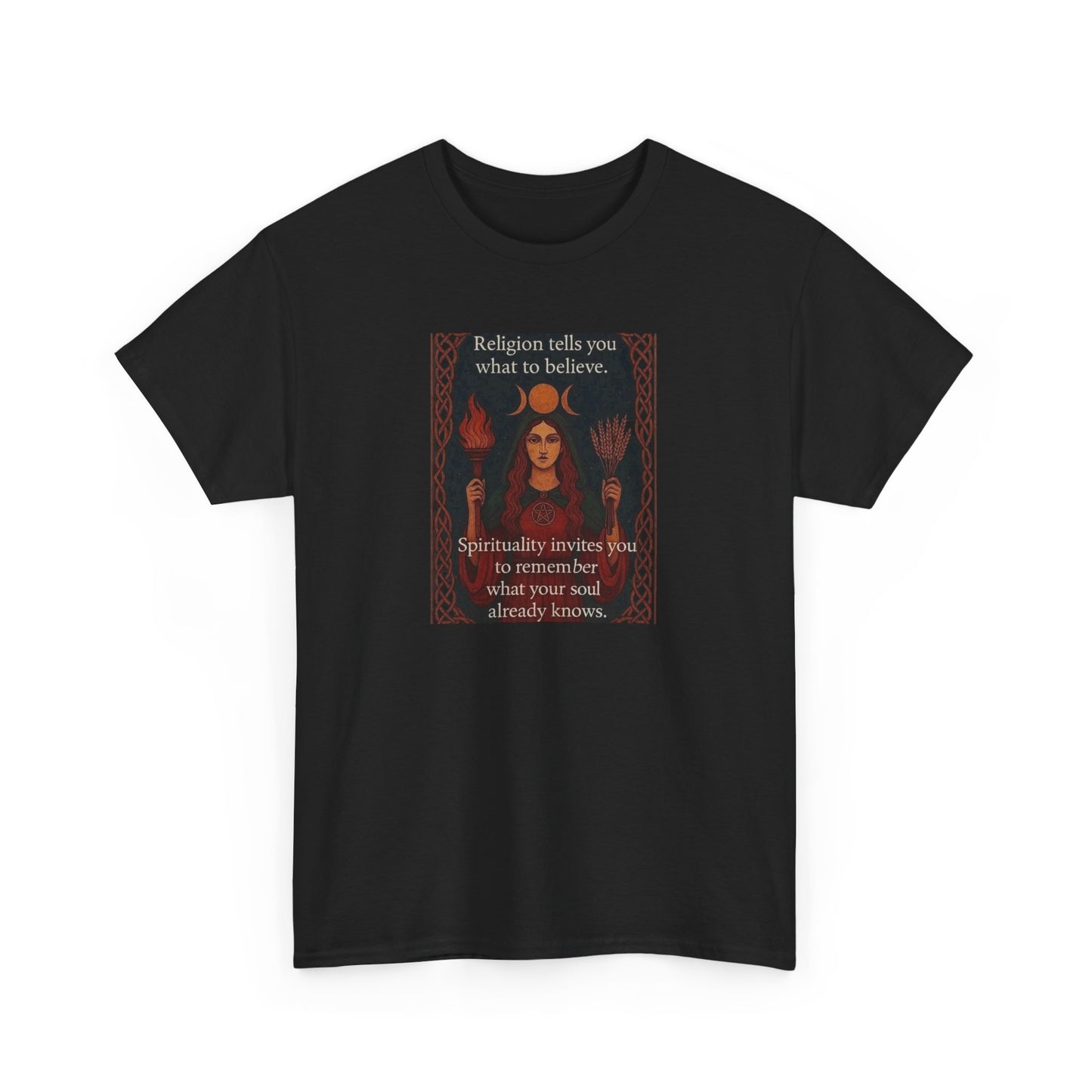 Religion versus Spirituality, Positive Vibes T-Shirt