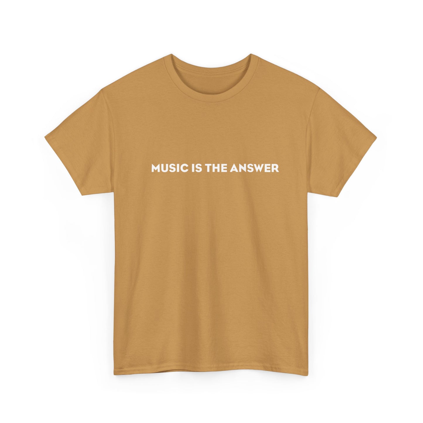 Music Is The Answer, Heavy Cotton T-Shirt
