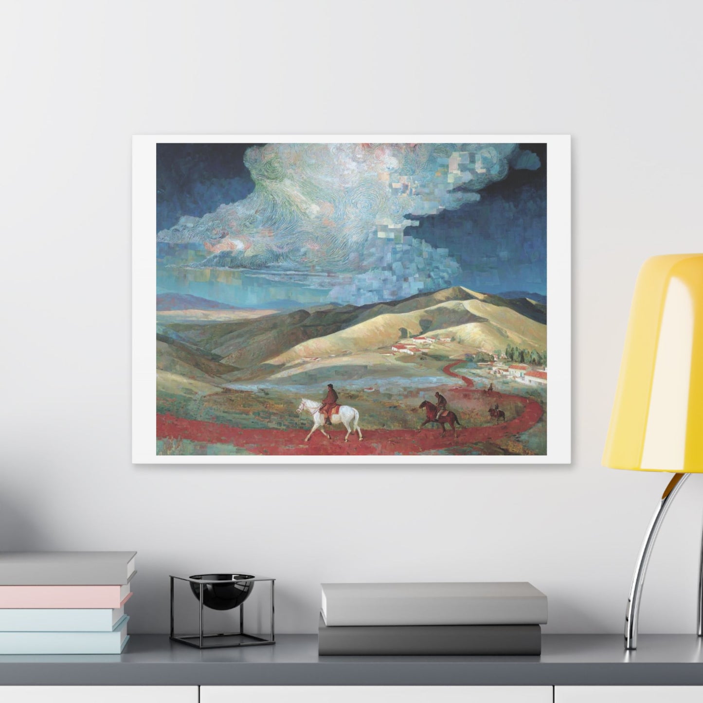 How the West Was Won II 'Designed by AI' Canvas Art Print