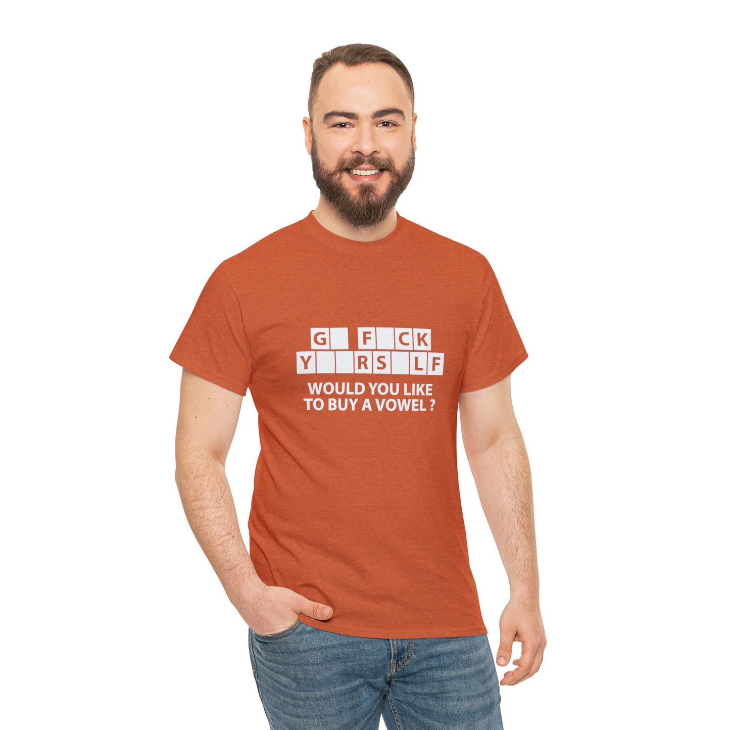 Would You Like To Buy a Vowel? Sarcastic Funny T-Shirt