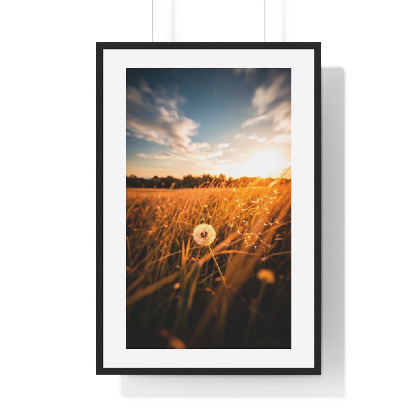 Divine Moment 'Designed by AI' Framed Art Print