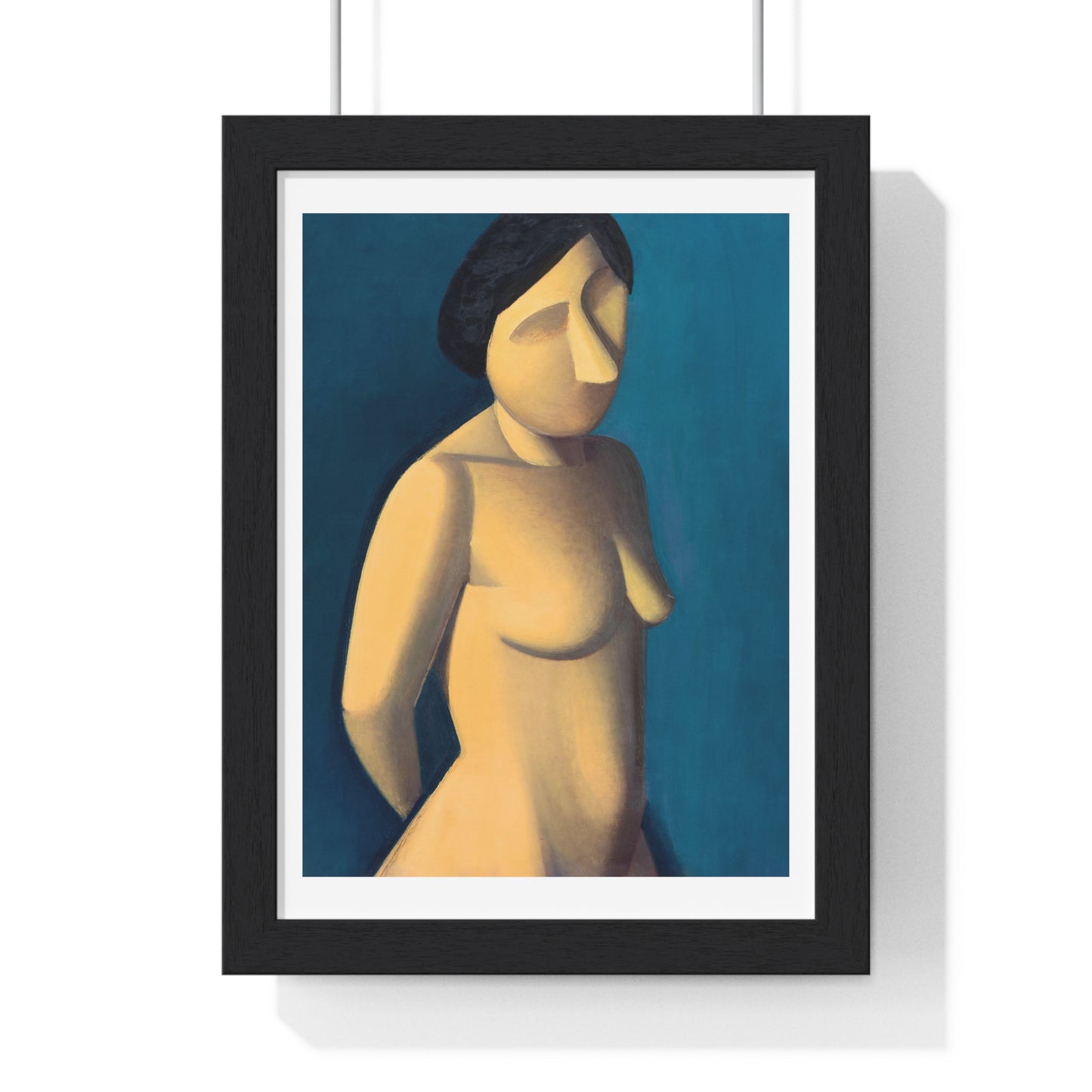 Female Model (1930) Vintage Illustration by Vilhelm Lundstrom, from the Original, Framed Art Print