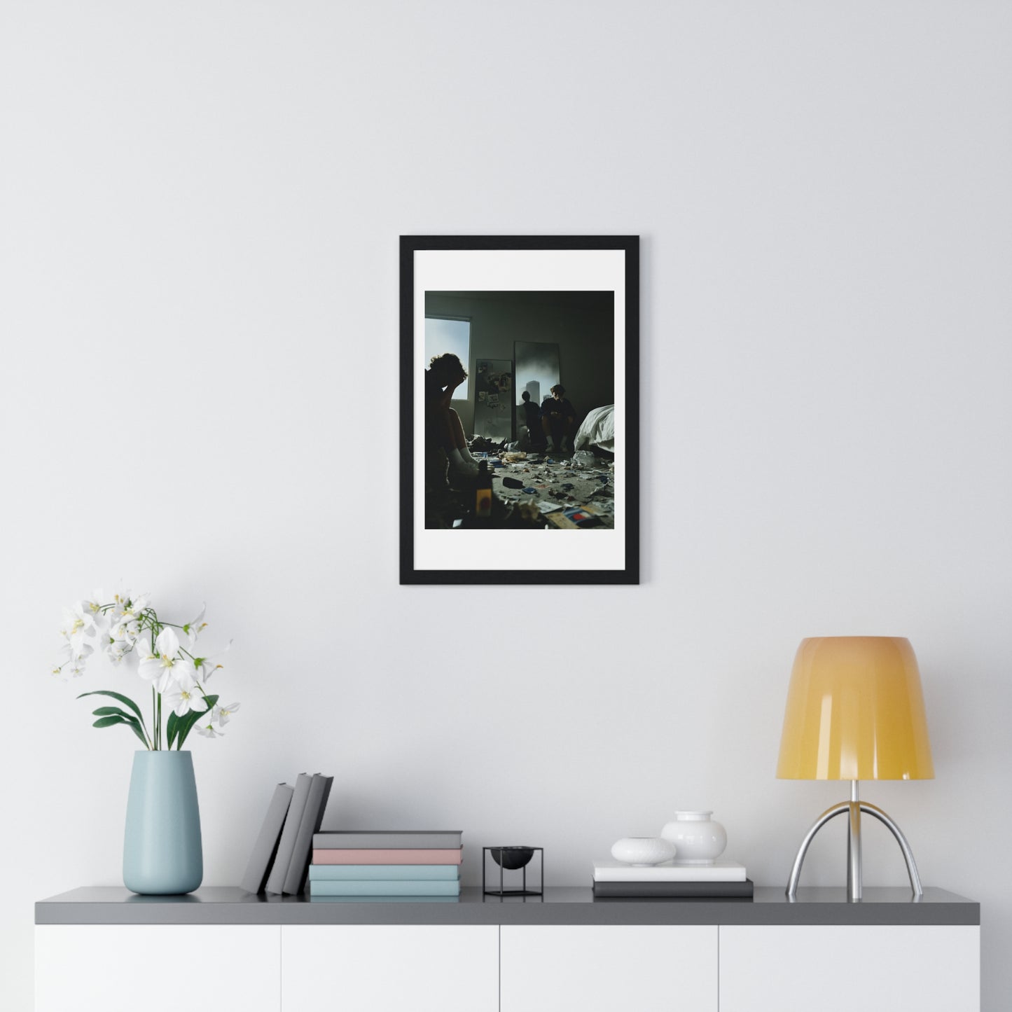 Raw Art III 'Designed by AI' Framed Art Print