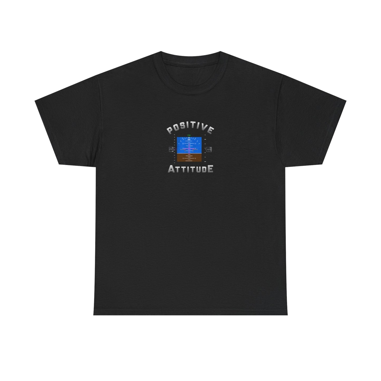 Positive Attitude, Aviation Pilot T-Shirt
