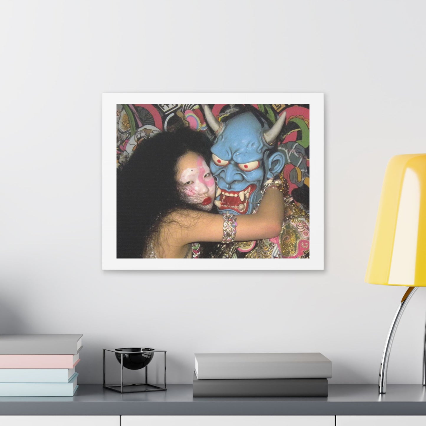 Psychedelic Japan IV Abstract Art 'Designed by 'AI Canvas Art Print