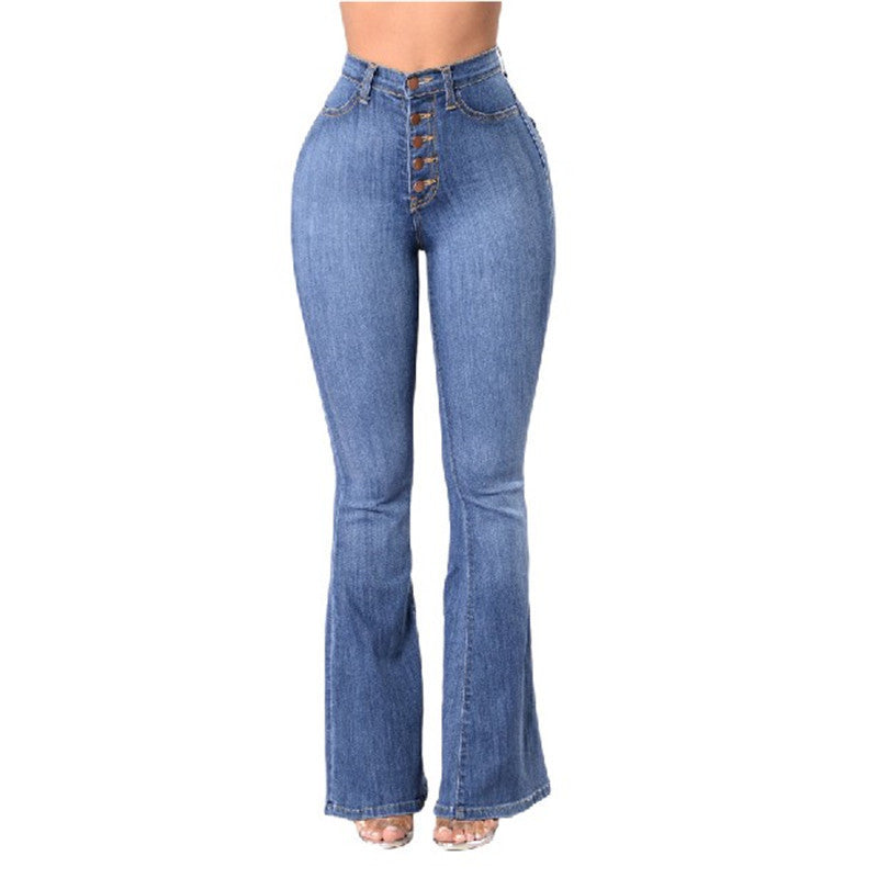 Women's High Waist Stretch Denim Jeans
