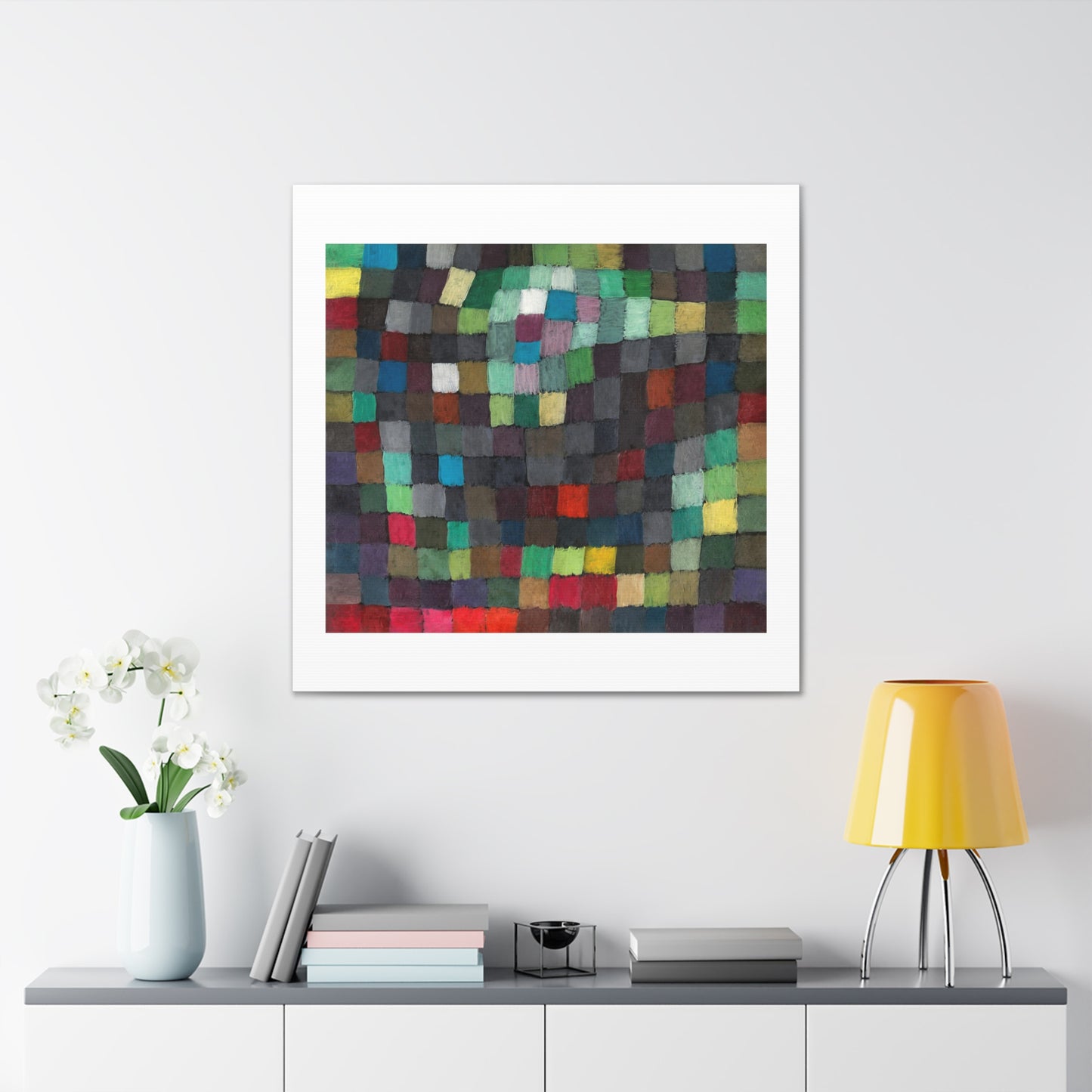 May Picture (1925) by Paul Klee, Canvas Art Print from the Original