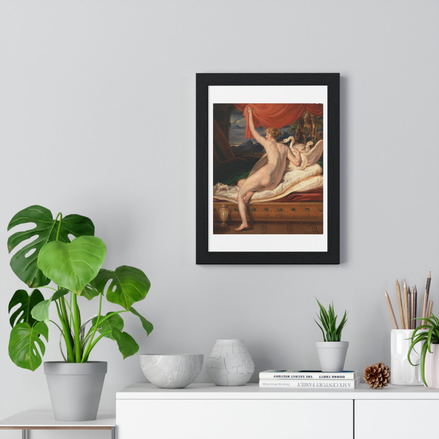 Venus Rising from her Couch (1828) by James Ward, from the Original, Framed Art Print