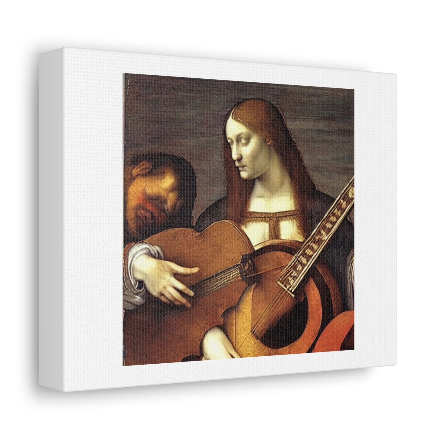 A Guitar Pedal In The Apocalypse 'Designed by AI' on Canvas