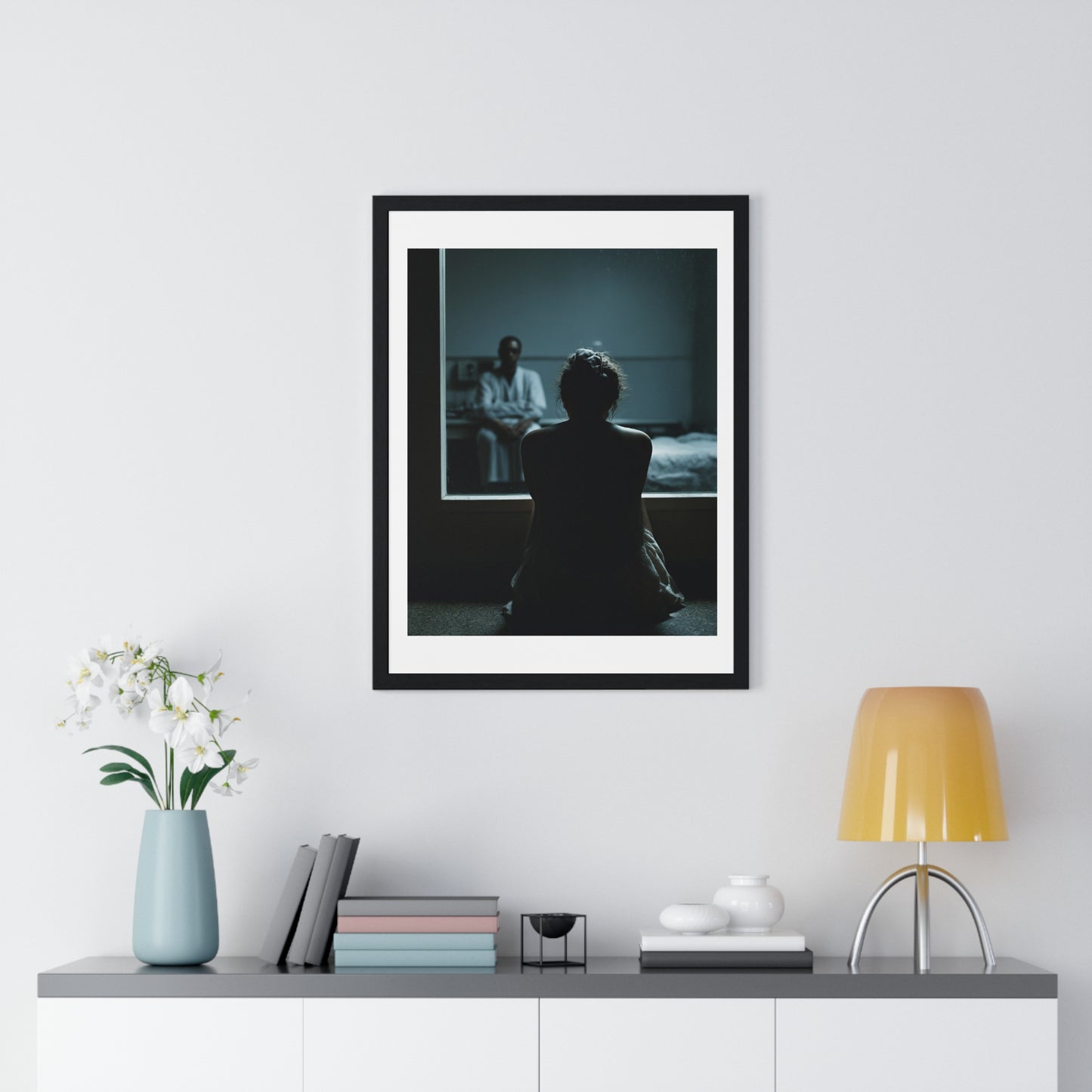 Raw Art IV 'Designed by AI' Framed Art Print