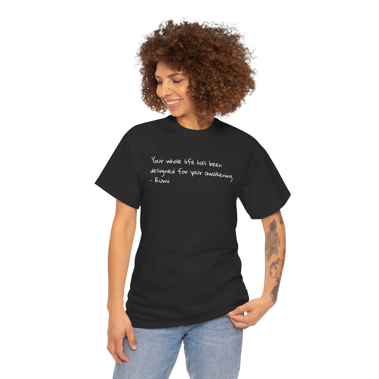 'Rumi' Your Whole Life has been Designed for Your Awakening T-Shirt