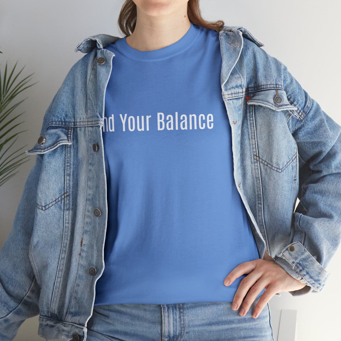 Find Your Balance, Cotton T-Shirt