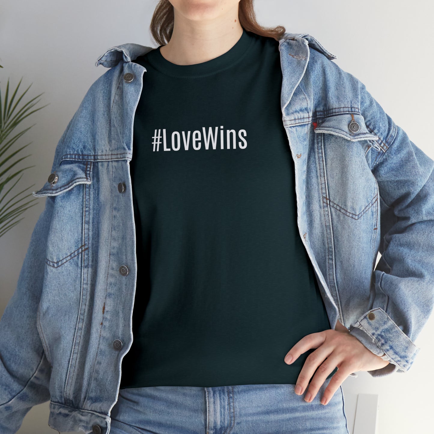 Love Wins #LoveWins Cotton T-Shirt