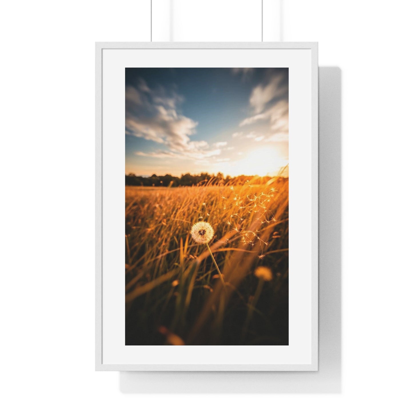 Divine Moment 'Designed by AI' Framed Art Print