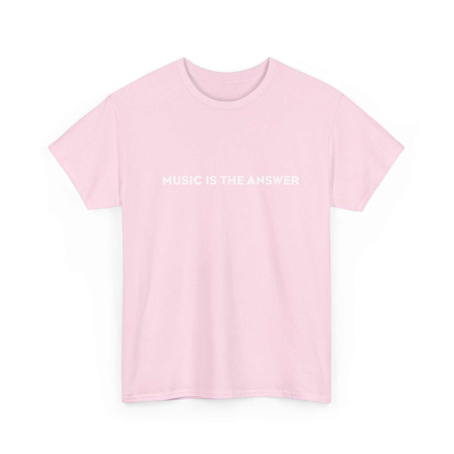 Music Is The Answer, Heavy Cotton T-Shirt