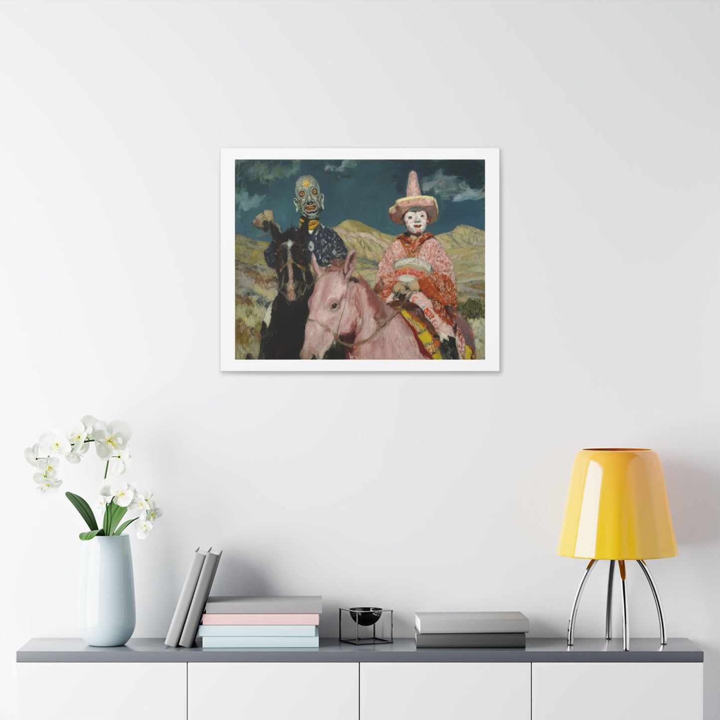 How the West Was Won III 'Designed by AI' Canvas Art Print