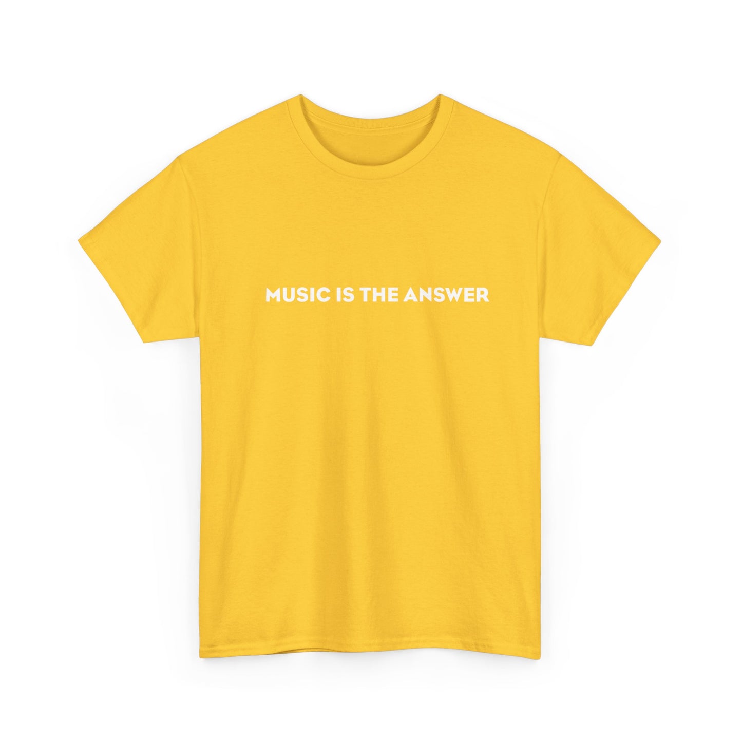 Music Is The Answer, Heavy Cotton T-Shirt