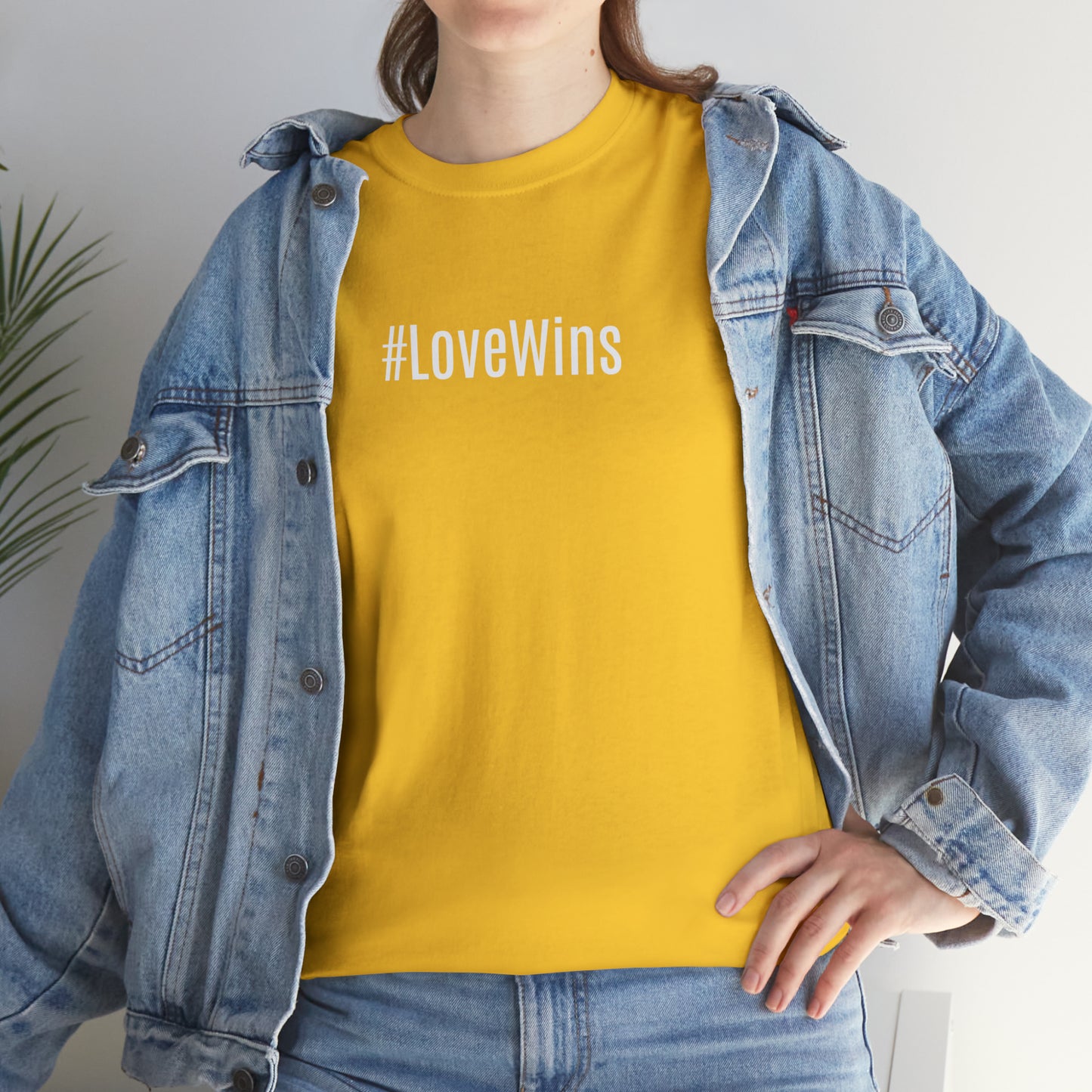 Love Wins #LoveWins Cotton T-Shirt
