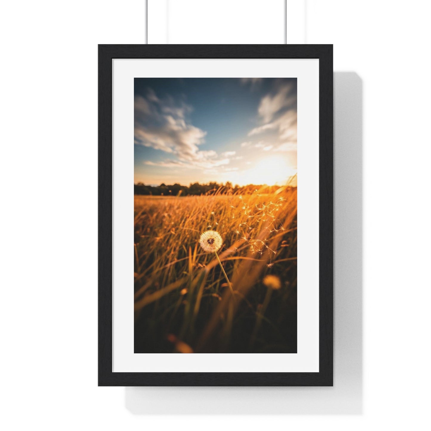 Divine Moment 'Designed by AI' Framed Art Print