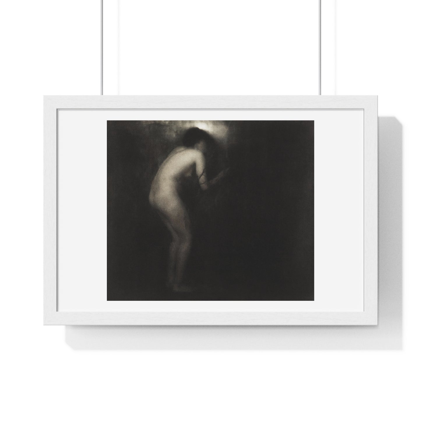 Erotic Vintage Nude 'La Cigale' by Edward Steichen (1879–1973) from the Original, Framed Print