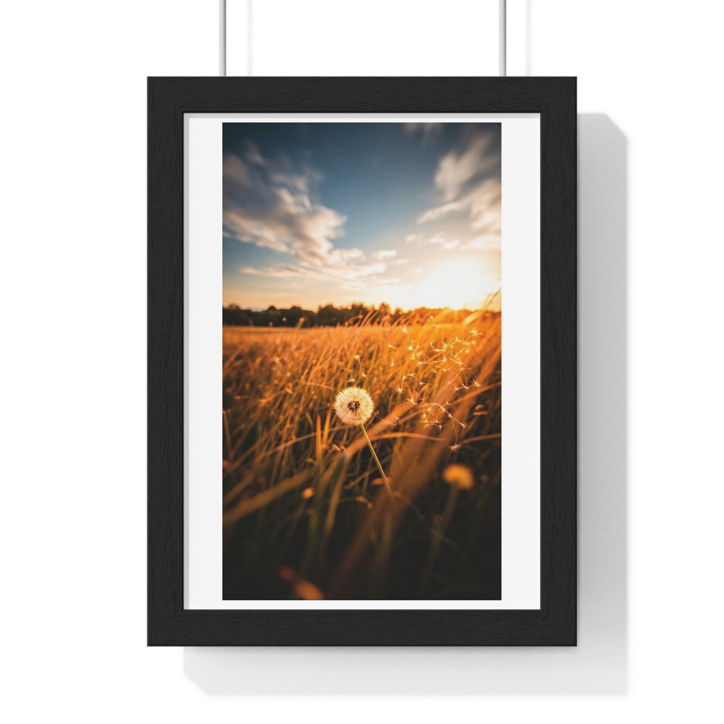 Divine Moment 'Designed by AI' Framed Art Print