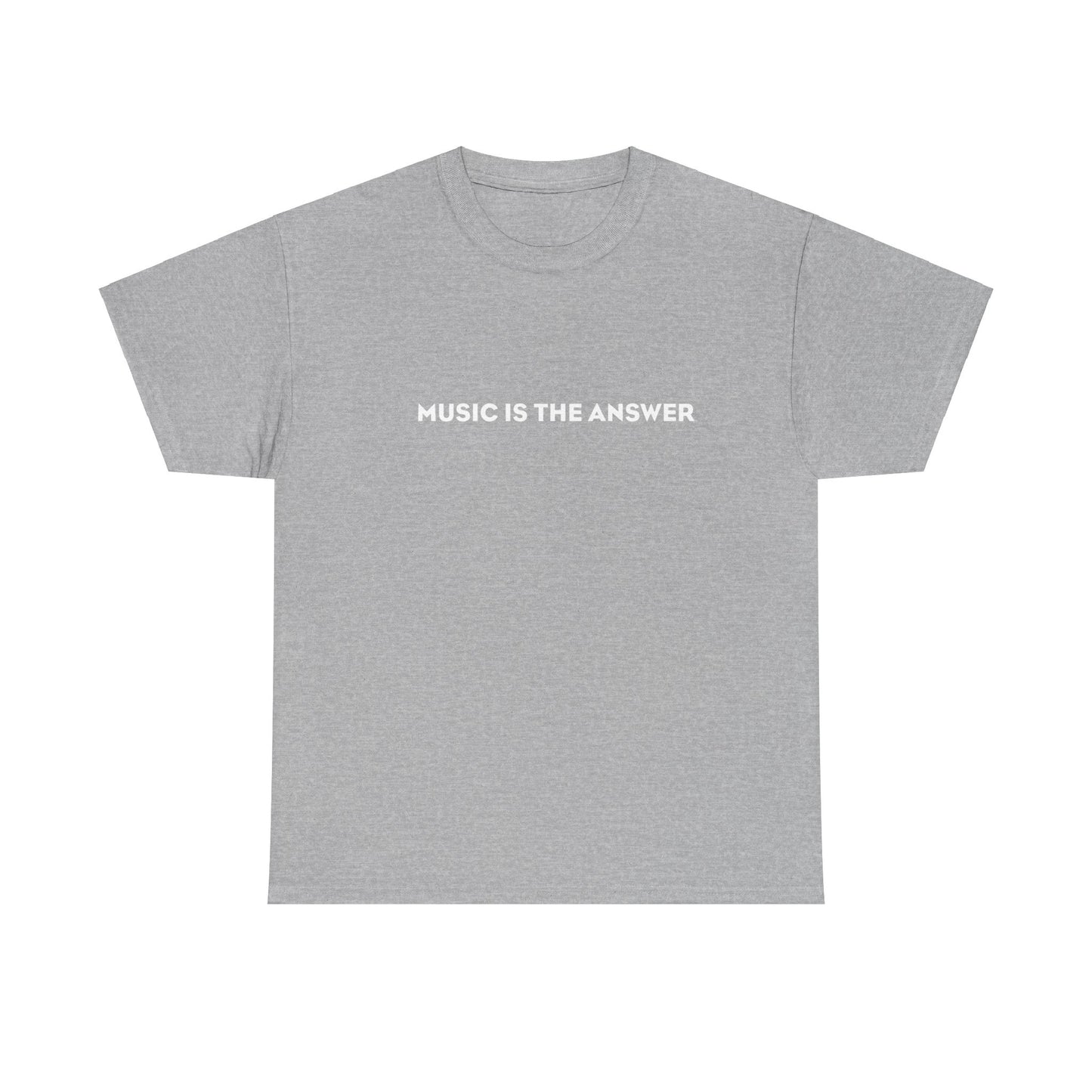 Music Is The Answer, Heavy Cotton T-Shirt