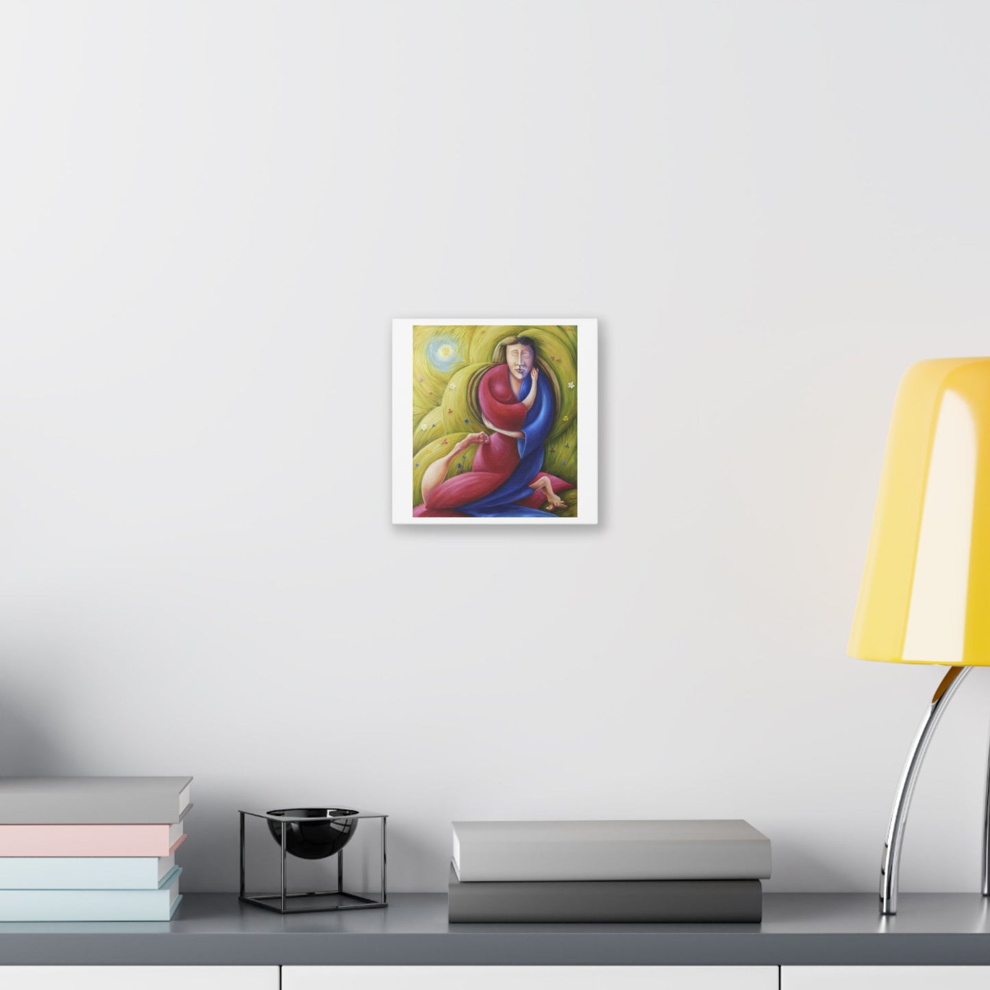 The Eternal Embrace 'Designed by AI' Canvas Art Print