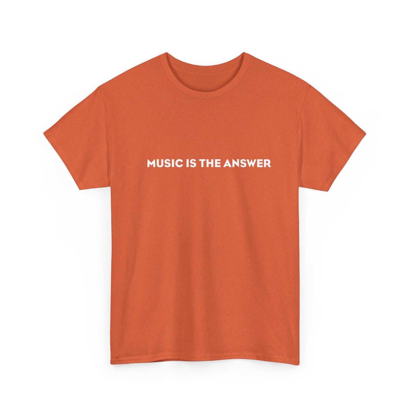 Music Is The Answer, Heavy Cotton T-Shirt