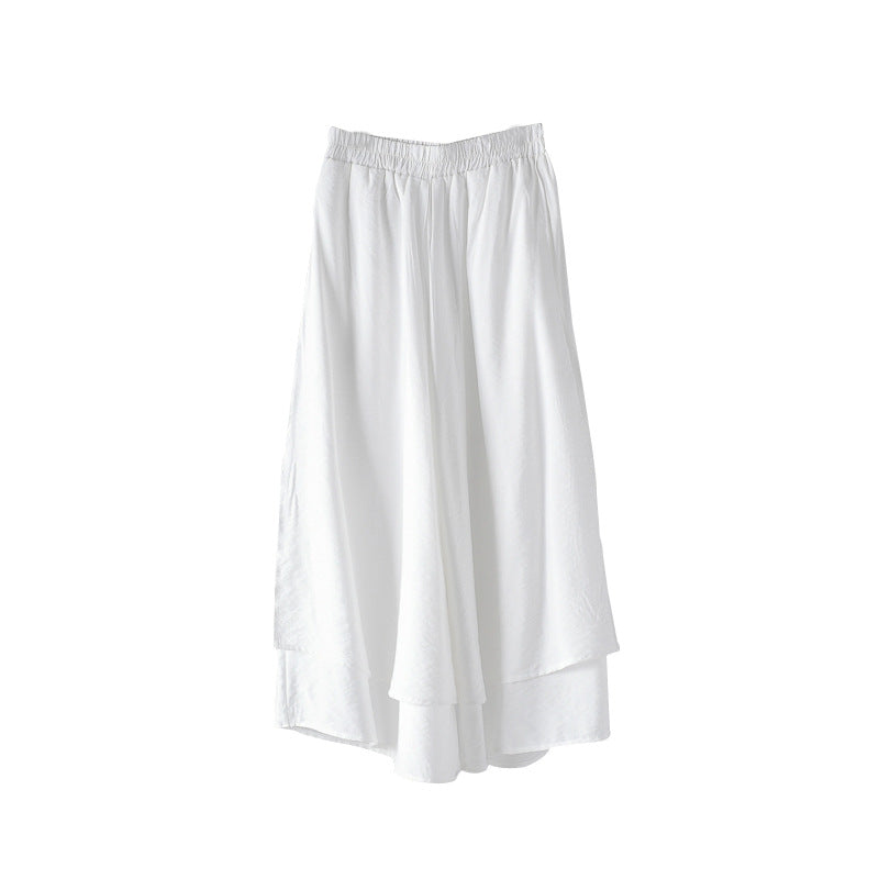 Women's Artistic Retro Comfortable 'Fairytale' Cropped Trousers