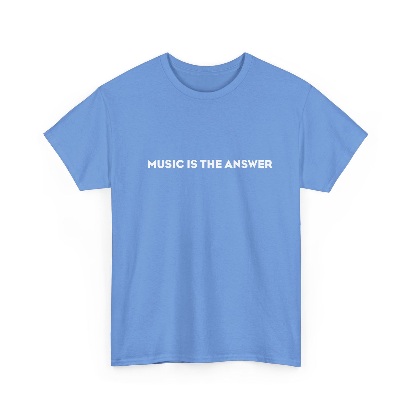 Music Is The Answer, Heavy Cotton T-Shirt
