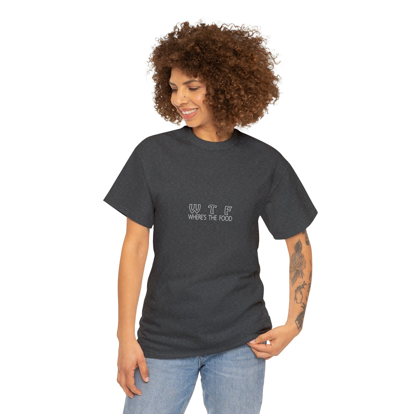 'WTF' Where's The Food Funny T-Shirt