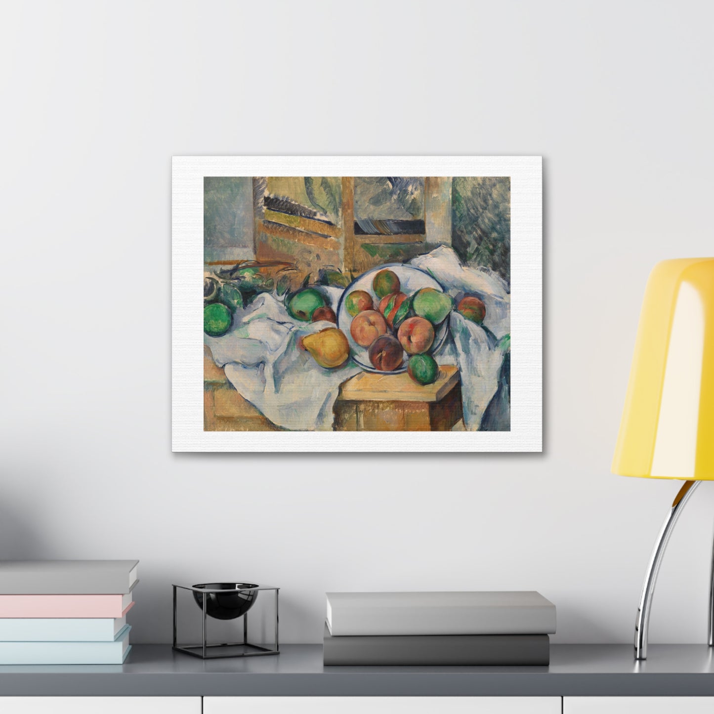 A Table Corner 'Un Coin de Table' (1895) by Paul Cézanne, Canvas Art Print from the Original