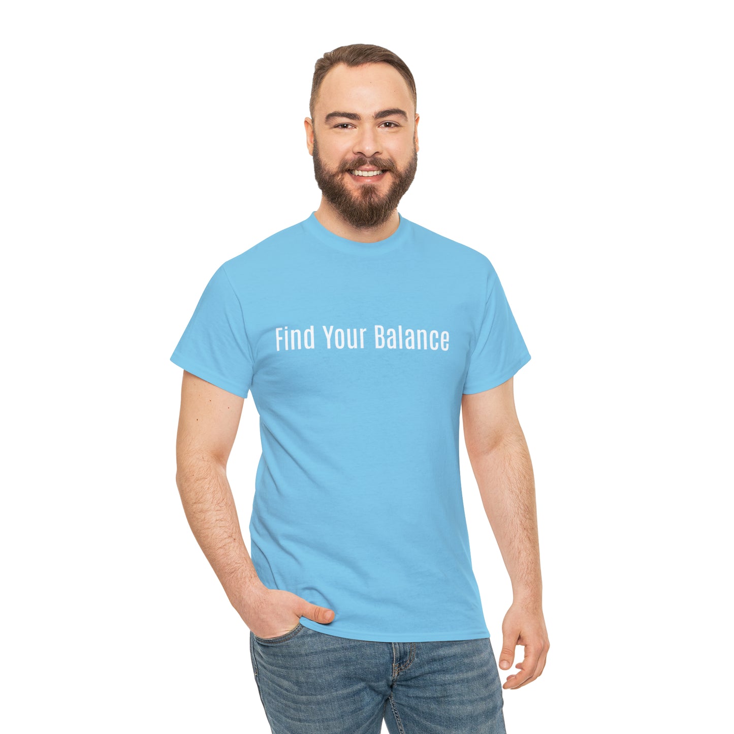 Find Your Balance, Cotton T-Shirt