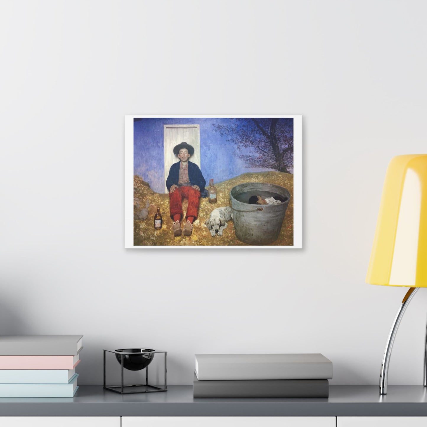 How the West Was Won 'Designed by AI' Canvas Art Print