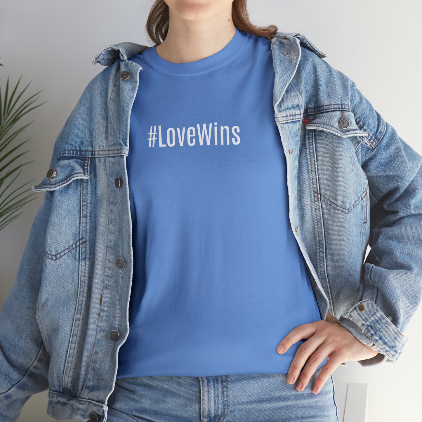 Love Wins #LoveWins Cotton T-Shirt
